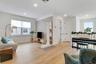 A spacious second-floor living area designed for relaxation and enjoying cozy, intimate moments with family.