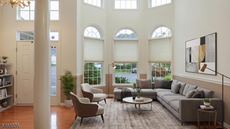 Living Room Virtually Staged