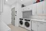 Lower level utility room & garage entrance