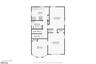 SECOND UNIT FLOOR PLAN