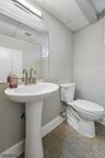 Powder room (lower level)
