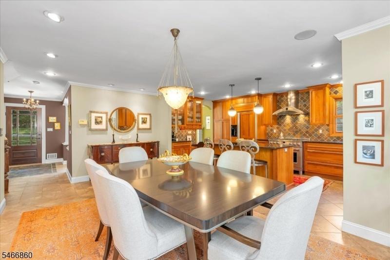 Open concept DR to Kitchen