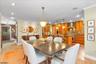 Open concept DR to Kitchen