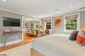 Looking into sitting room