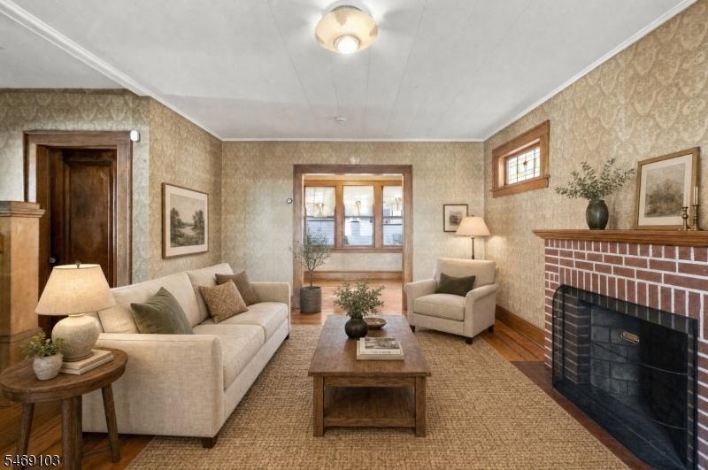 Living Room VIrtually Staged
