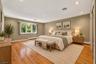 virtually staged primary bed