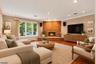 virtually staged family room
