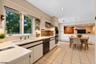 virtually staged kitchen