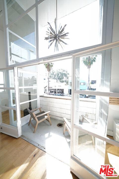 Main office patio overlooking 