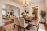 Virtually Staged Dining Room