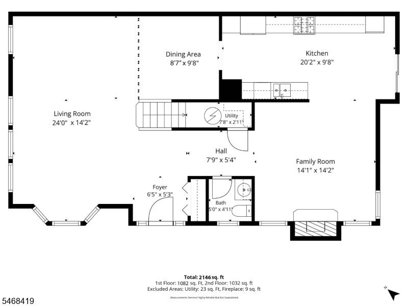 1st floor Floorplan