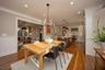 Kitchen adjacent to Living Rm
