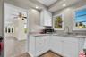 Remodeled kitchen with granite
