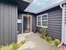 House front door (open)