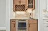 Wet Bar with wine refrigerato