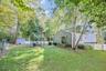 Large private backyard