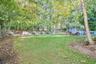 Large private backyard