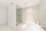 Primary Bathroom with soaking tub and walk in shower