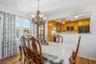 Dining room into kitchen