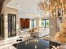 Wine Room and Living Room