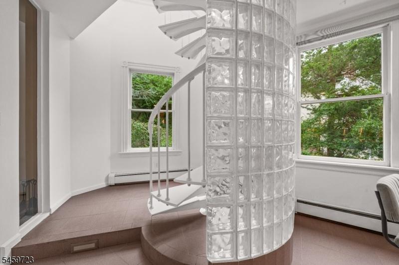Side Spiral Staircase