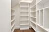 Hidden Pantry with Built-In Shelves