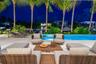 Pool deck dining
