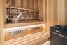 Wellness studio sauna + red light therapy