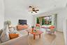 An impressive combination of high ceilings band architectural details creates a wonderful space for entertaining and everyday enjoyment.