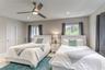 BEDROOM #4 (Downstairs) 2 Queen Size Beds Jack n Jill Bathroom Smart TV