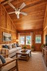 Family Room virtually staged