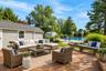 Staged Backyard Deck