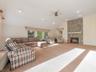 Great room Stone Gas Fireplace