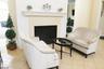 Clubhouse fireplace