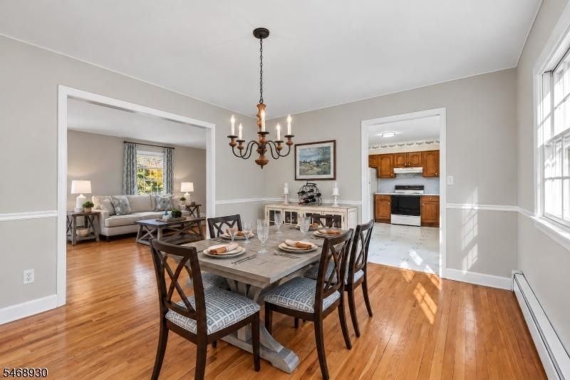Staged Dining Room