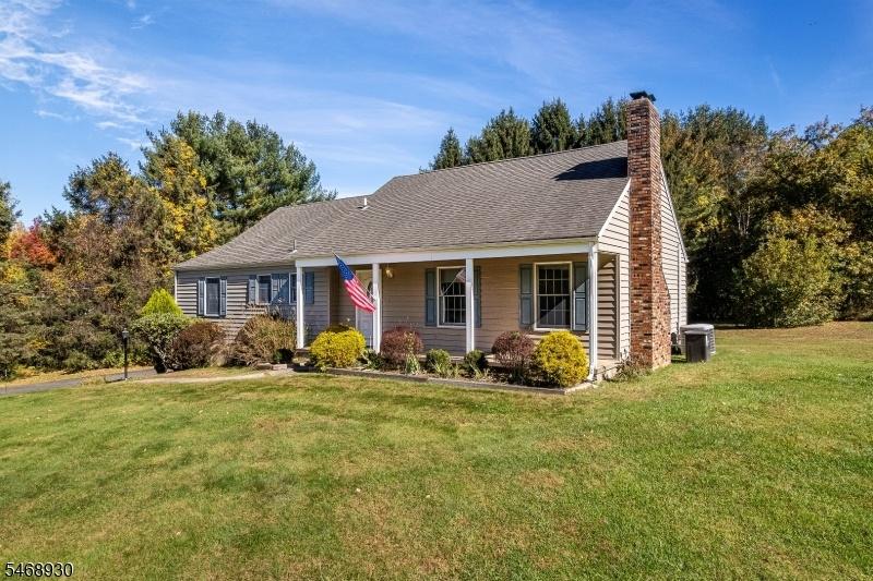 Front view from side yard