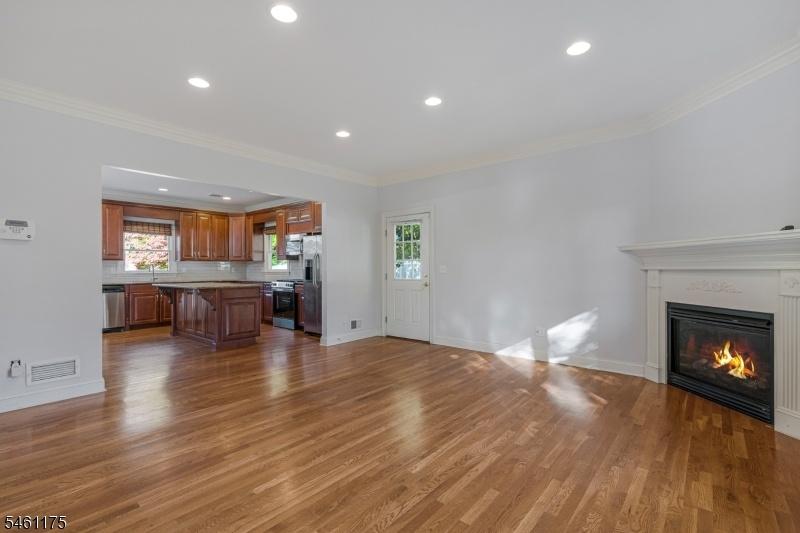 Family Room Open to Kitchen