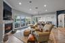 Seating area off kitchen