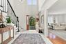 View to the front door & foyer