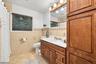 Second floor tub and shower