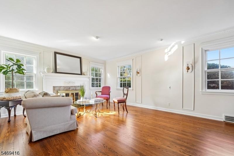 Living Room with Fireplace
