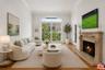 flooded with natural light the