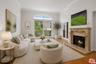 Living room with double height
