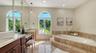 first floor marble en suite bathroom