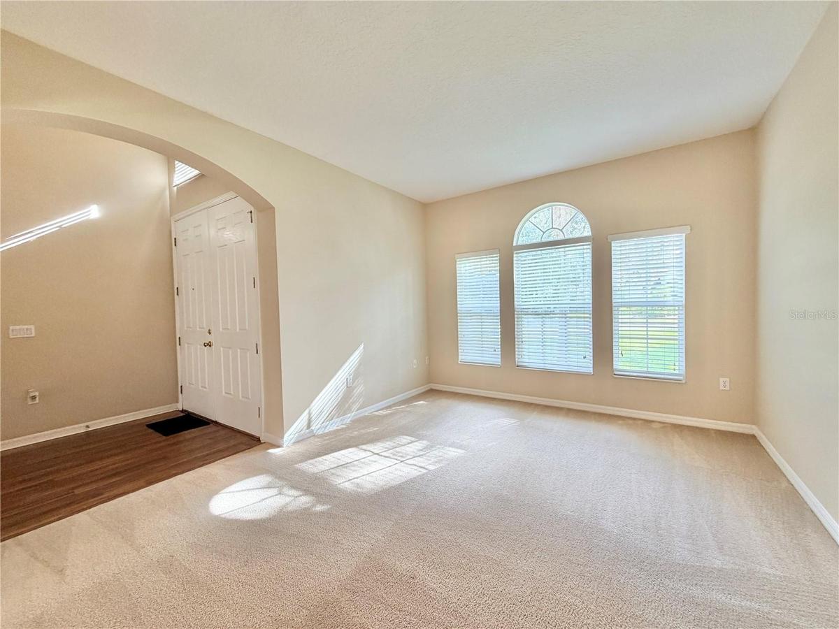 Entry and formal living room