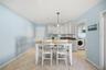 Breakfast area in the kitchen