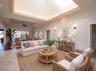 Virtually staged living room