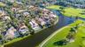 aerial of golf course