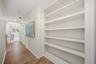 Built-In Bookcase and Second Floor Hallway