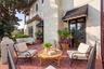 side patio virtually staged
